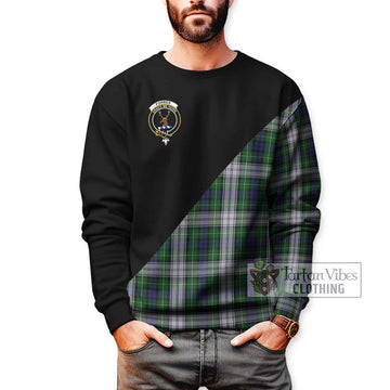 Forbes Dress Tartan Sweatshirt with Family Crest and Military Logo Style