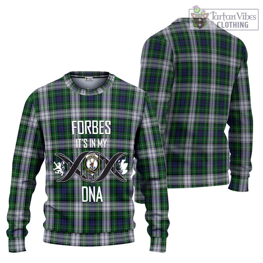 Forbes Dress Tartan Knitted Sweater with Family Crest DNA In Me Style Unisex - Tartanvibesclothing Shop