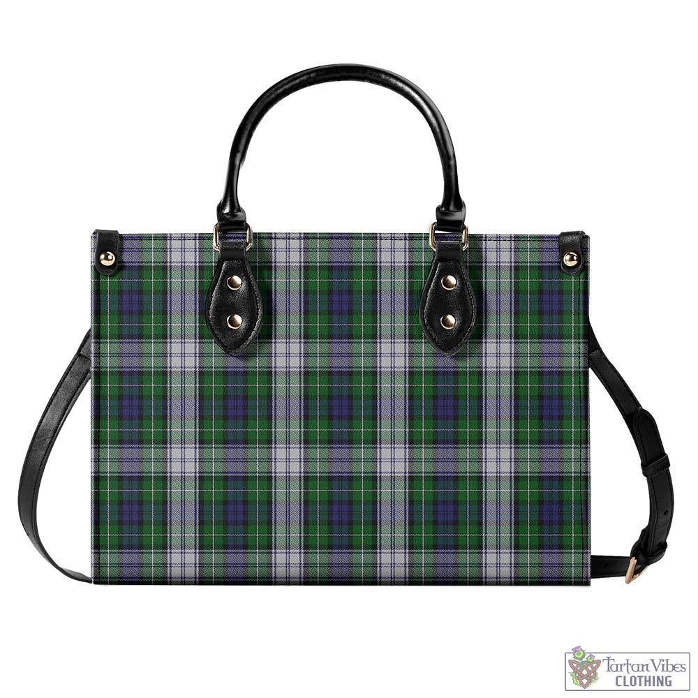 Tartan Vibes Clothing Forbes Dress Tartan Luxury Leather Handbags