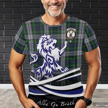 Forbes Dress Tartan T-Shirt with Alba Gu Brath Regal Lion Emblem