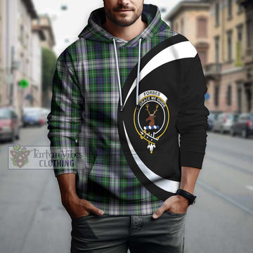 Forbes Dress Tartan Hoodie with Family Crest Circle Style