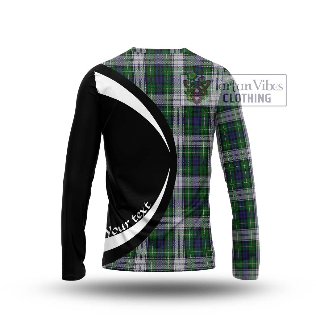 Forbes Dress Tartan Long Sleeve T-Shirt with Family Crest Circle Style - Tartan Vibes Clothing