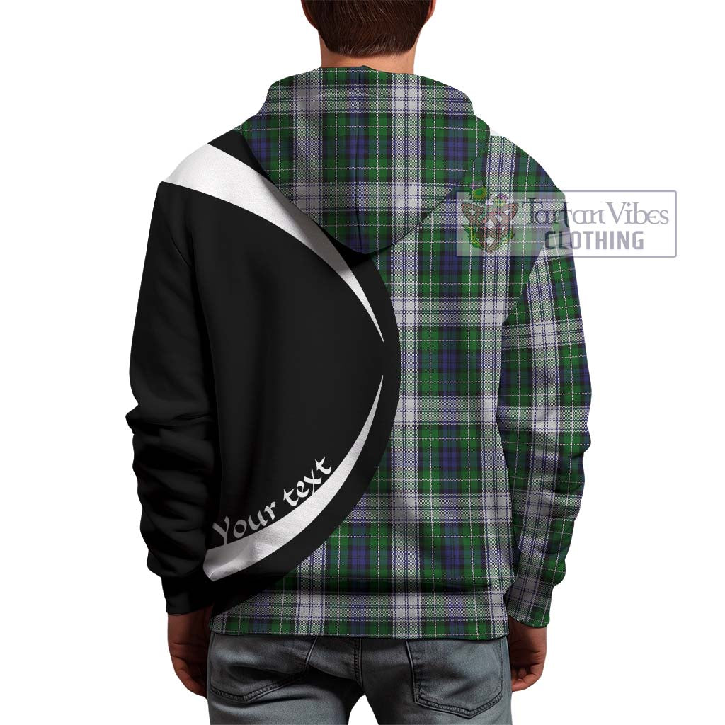 Tartan Vibes Clothing Forbes Dress Tartan Hoodie with Family Crest Circle Style