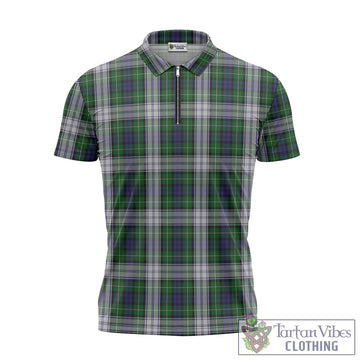 Forbes Dress Tartan Zipper Polo Shirt