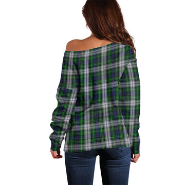 Forbes Dress Tartan Off Shoulder Women Sweater