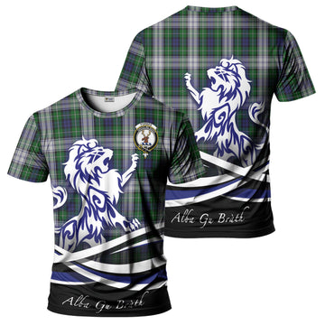 Forbes Dress Tartan T-Shirt with Alba Gu Brath Regal Lion Emblem