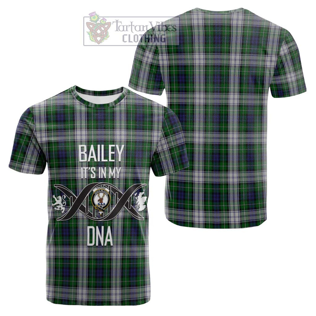 Tartan Vibes Clothing Forbes Dress Tartan Cotton T-shirt with Family Crest DNA In Me Style