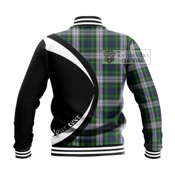 Forbes Dress Tartan Baseball Jacket with Family Crest Circle Style