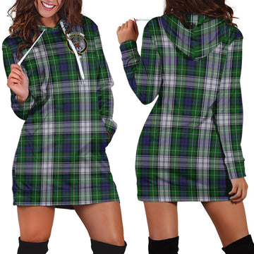 Forbes Dress Tartan Hoodie Dress with Family Crest