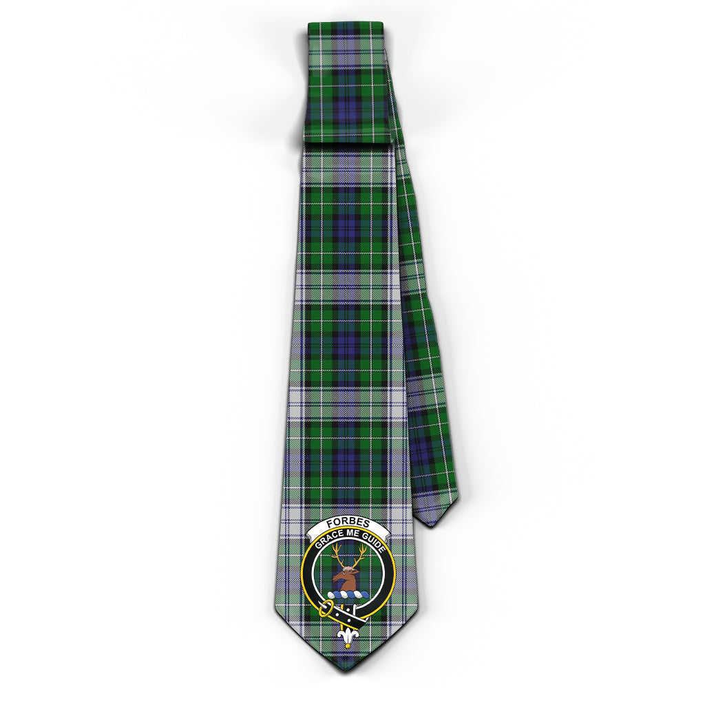 Forbes Dress Tartan Classic Necktie with Family Crest - Tartan Vibes Clothing