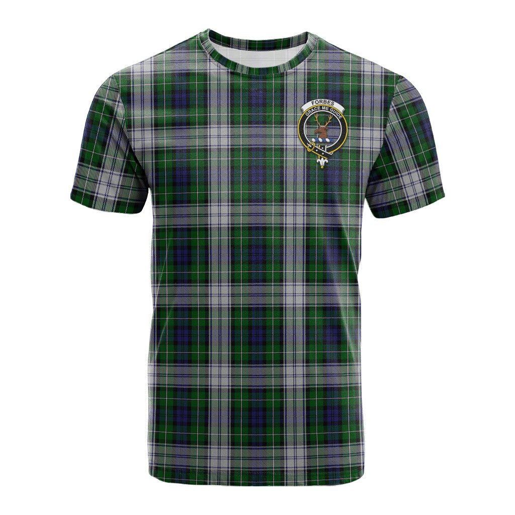 Forbes Dress Tartan T-Shirt with Family Crest - Tartan Vibes Clothing