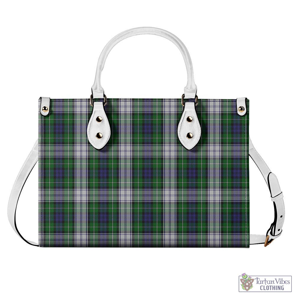 Tartan Vibes Clothing Forbes Dress Tartan Luxury Leather Handbags