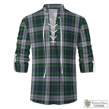 Forbes Dress Tartan Men's Scottish Traditional Jacobite Ghillie Kilt Shirt