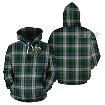 Forbes Dress Tartan Cotton Hoodie with Family Crest