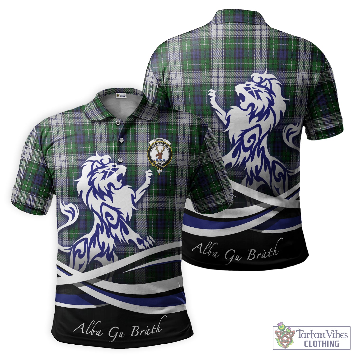 forbes-dress-tartan-polo-shirt-with-alba-gu-brath-regal-lion-emblem