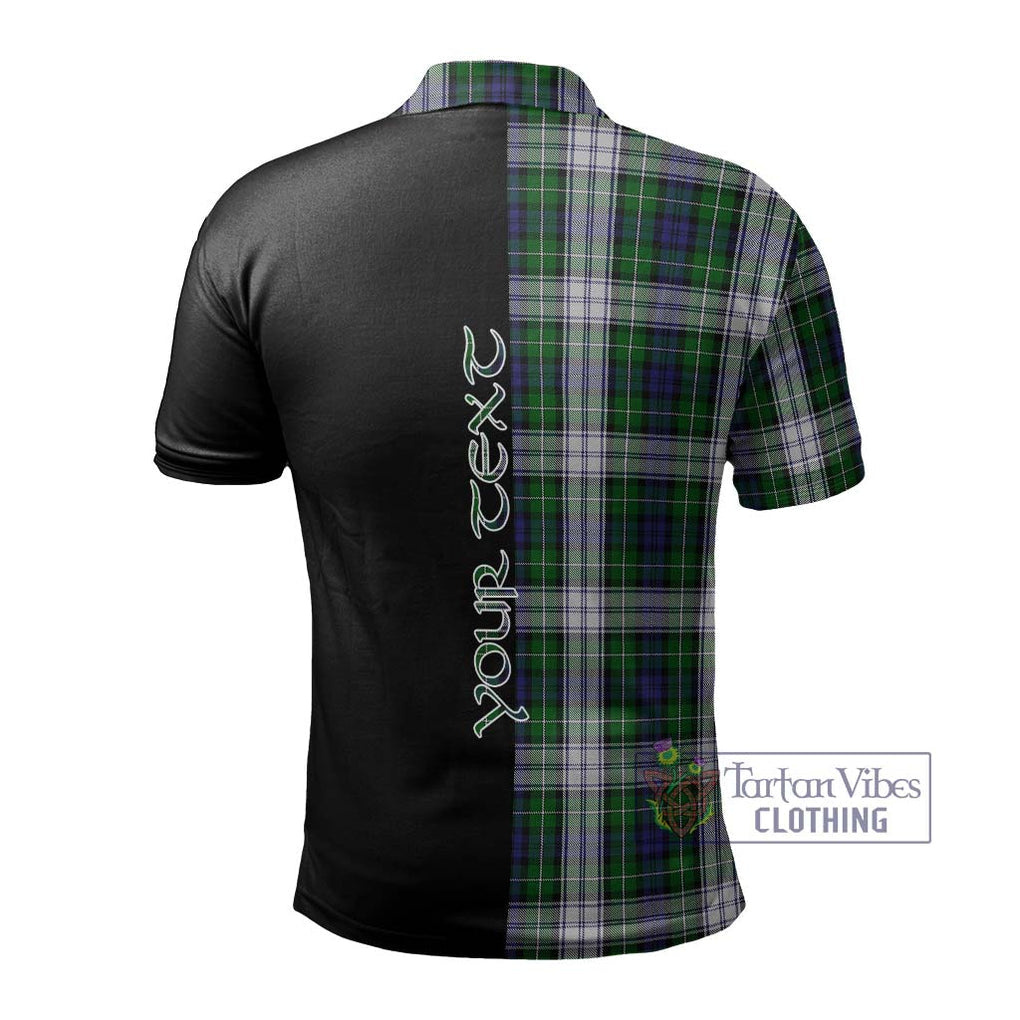 Forbes Dress Tartan Polo Shirt with Family Crest and Half Of Me Style - Tartanvibesclothing Shop