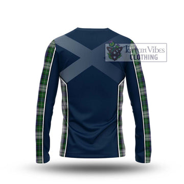 Forbes Dress Tartan Long Sleeve T-Shirt with Family Crest and Lion Rampant Vibes Sport Style