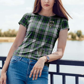 Forbes Dress Tartan Cotton T-Shirt with Family Crest