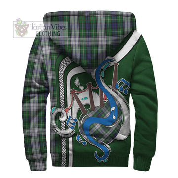 Forbes Dress Tartan Sherpa Hoodie with Epic Bagpipe Style