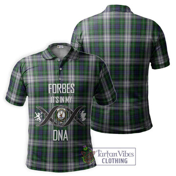 Forbes Dress Tartan Polo Shirt with Family Crest DNA In Me Style