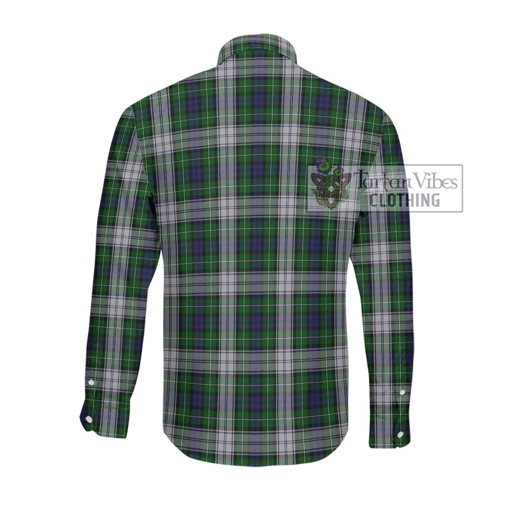 Forbes Dress Tartan Long Sleeve Button Shirt with Family Crest DNA In Me Style - Tartanvibesclothing Shop