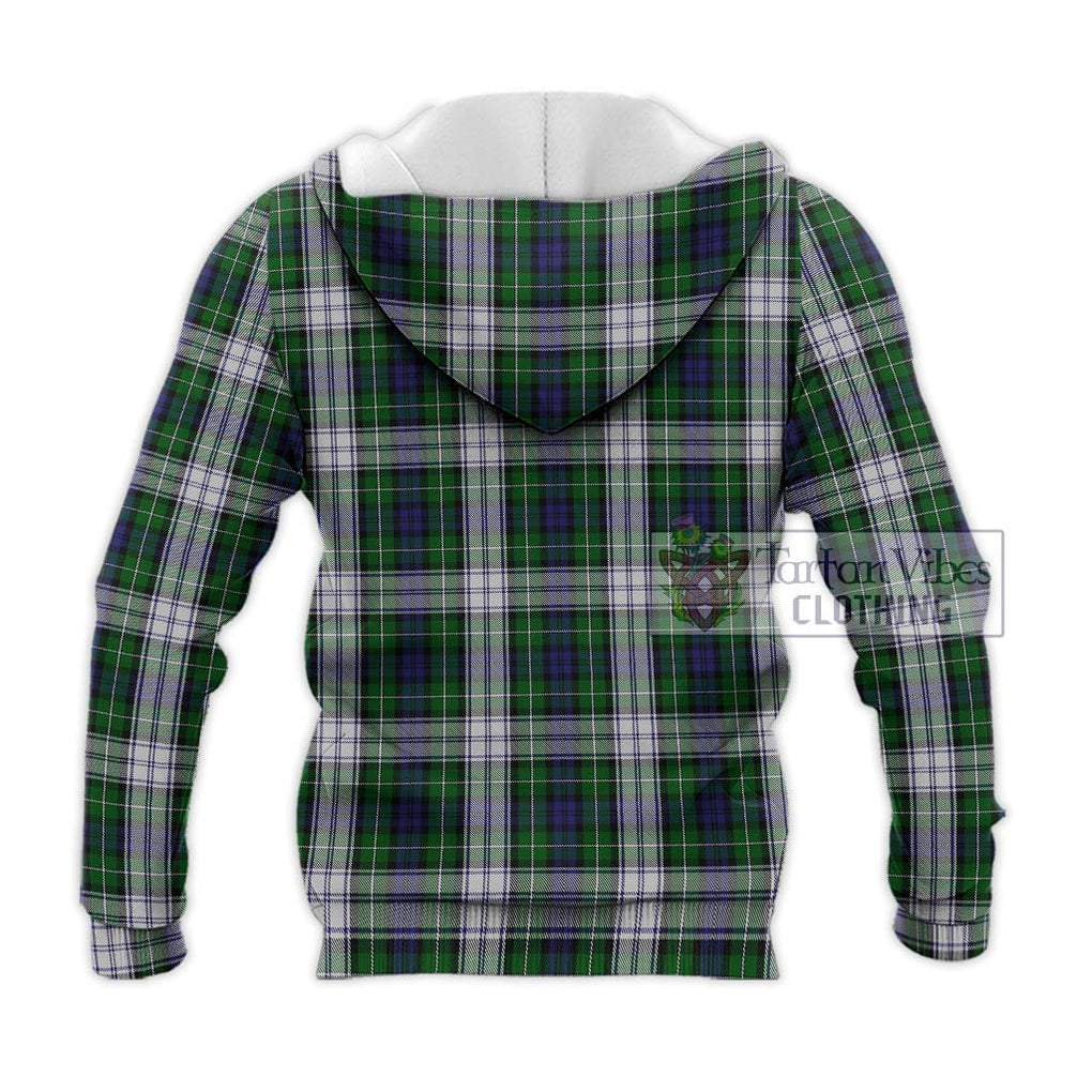 Forbes Dress Tartan Knitted Hoodie with Family Crest DNA In Me Style - Tartanvibesclothing Shop