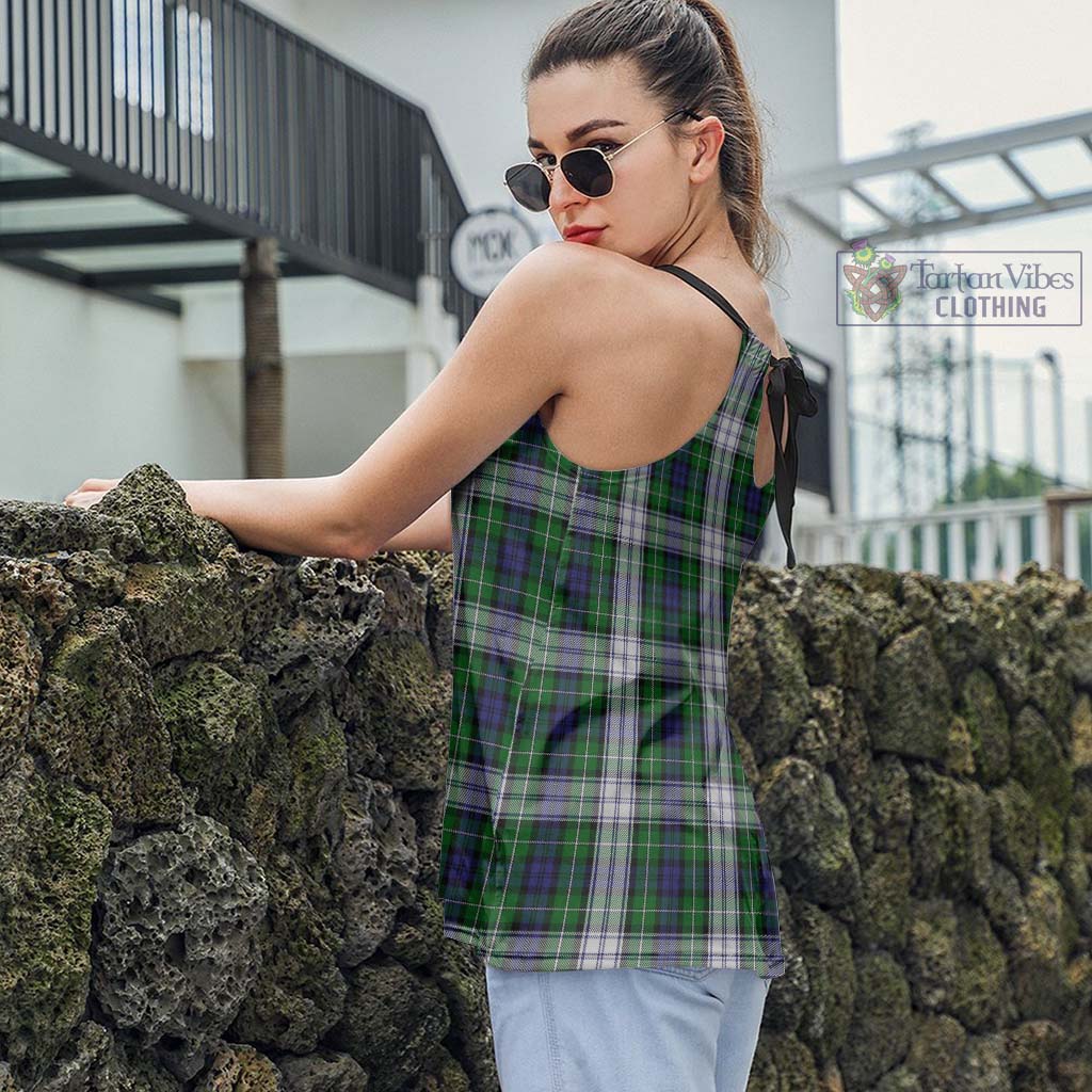 Tartan Vibes Clothing Forbes Dress Tartan Loose Halter Neck Camisole