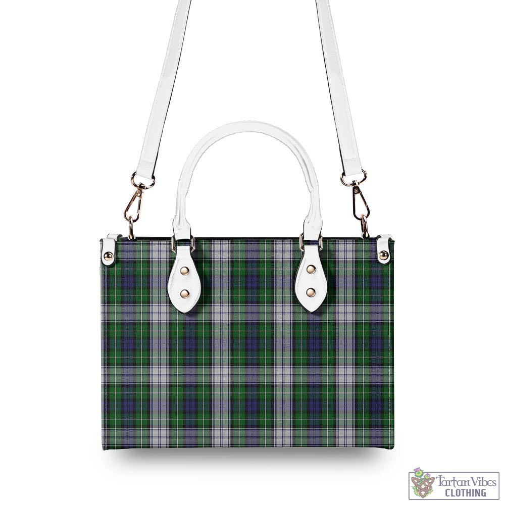 Tartan Vibes Clothing Forbes Dress Tartan Luxury Leather Handbags