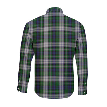 Forbes Dress Tartan Long Sleeve Button Up Shirt with Family Crest