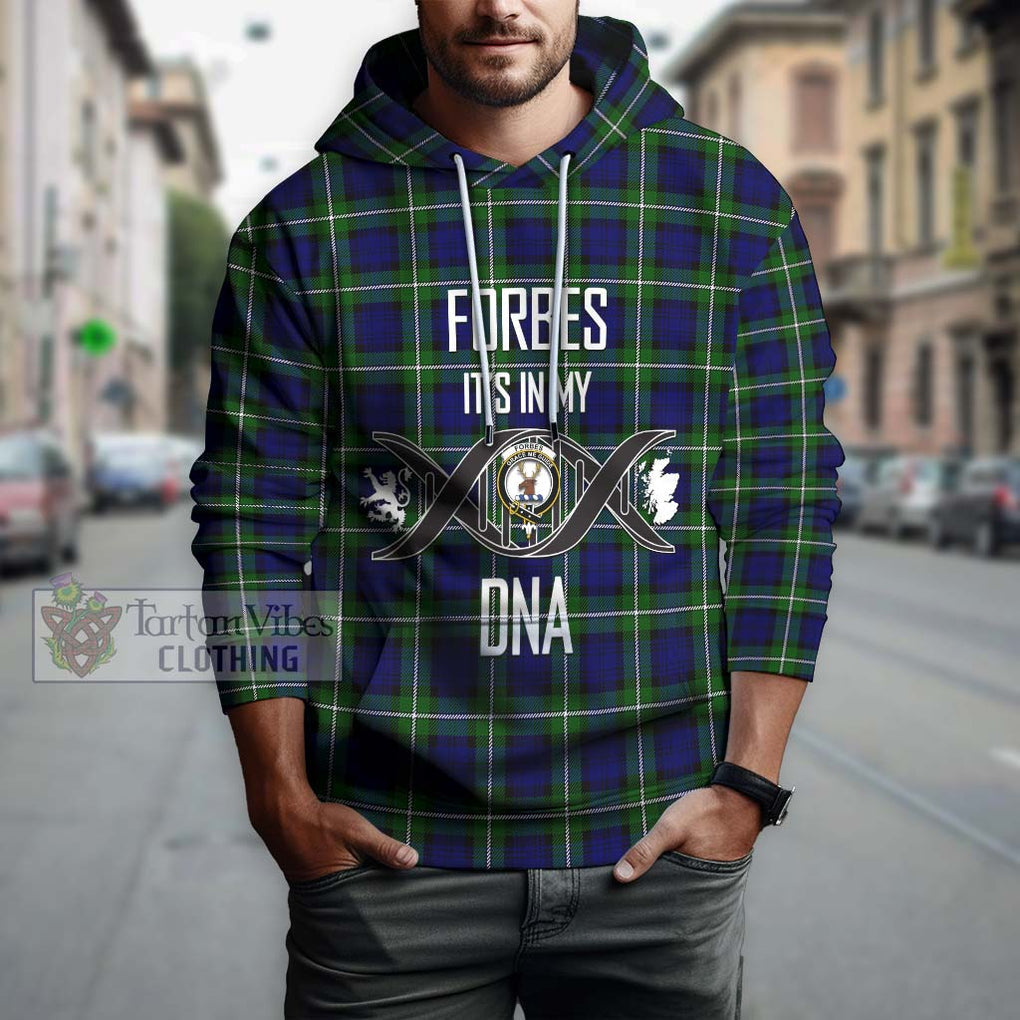 Forbes Modern Tartan Hoodie with Family Crest DNA In Me Style Pullover Hoodie - Tartanvibesclothing Shop