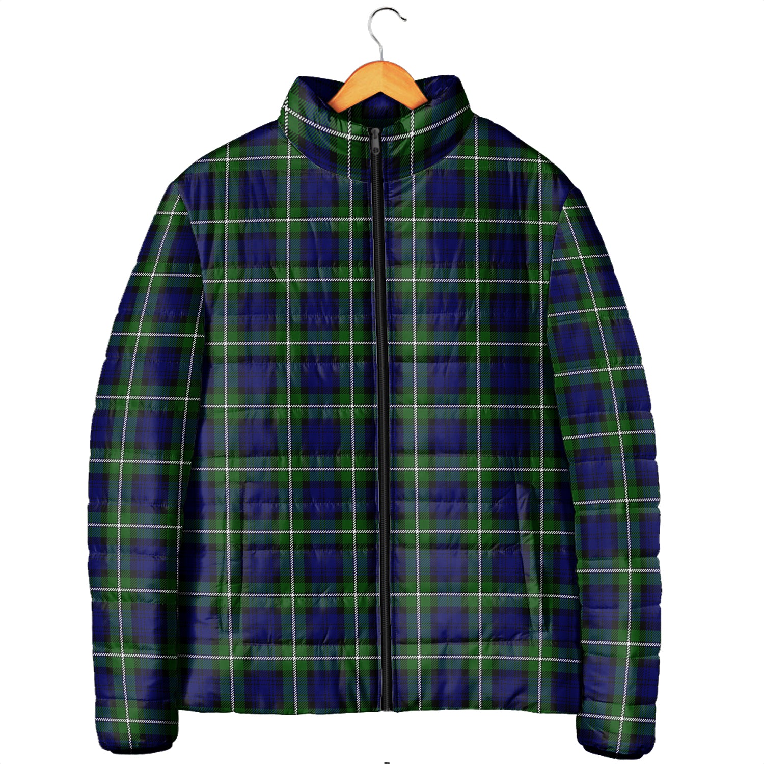 Forbes Modern Tartan Padded Jacket Men's Padded Jacket - Tartan Vibes Clothing