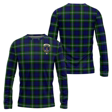 Forbes Modern Tartan Long Sleeve T-Shirt with Family Crest