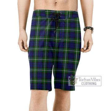 Forbes Modern Tartan Men's Board Shorts