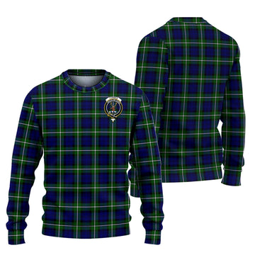 Forbes Modern Tartan Ugly Sweater with Family Crest