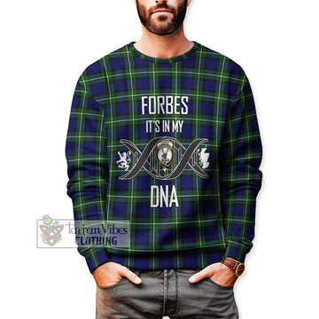 Forbes Modern Tartan Sweatshirt with Family Crest DNA In Me Style