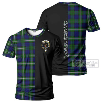 Forbes Modern Tartan T-Shirt with Family Crest and Half Of Me Style