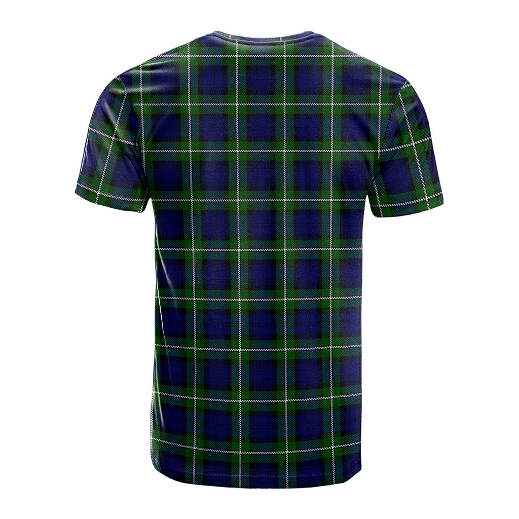 Forbes Modern Tartan T-Shirt with Family Crest - Tartan Vibes Clothing