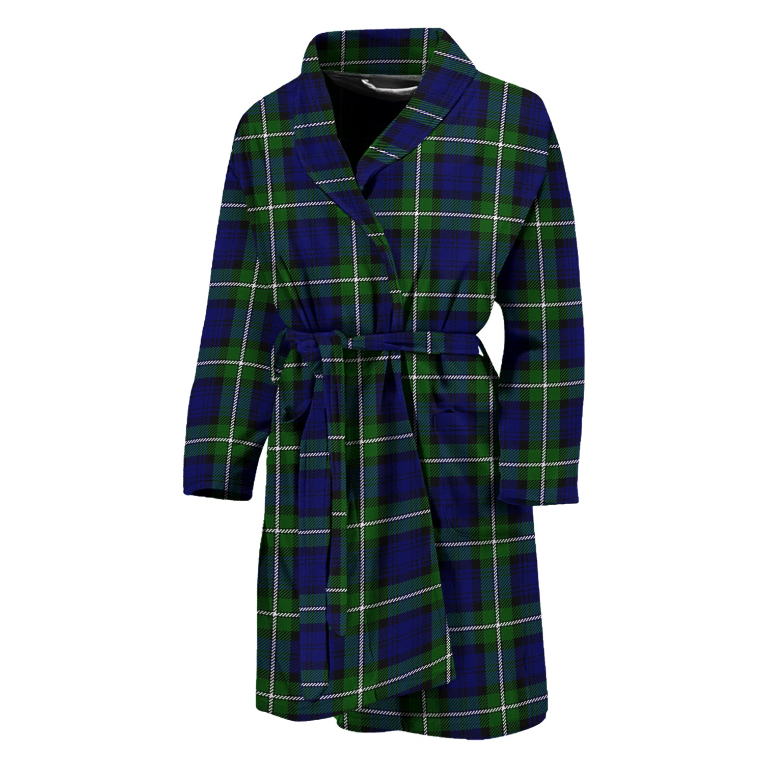 Forbes Modern Tartan Bathrobe - Tartan Vibes Clothing