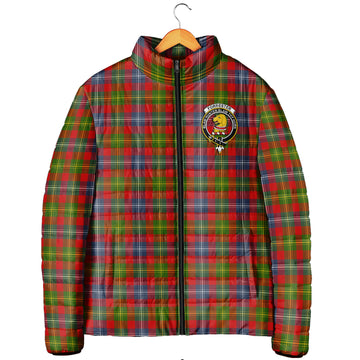 Forrester Modern Tartan Padded Jacket with Family Crest