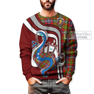 Forrester (Foster) Tartan Sweatshirt with Epic Bagpipe Style