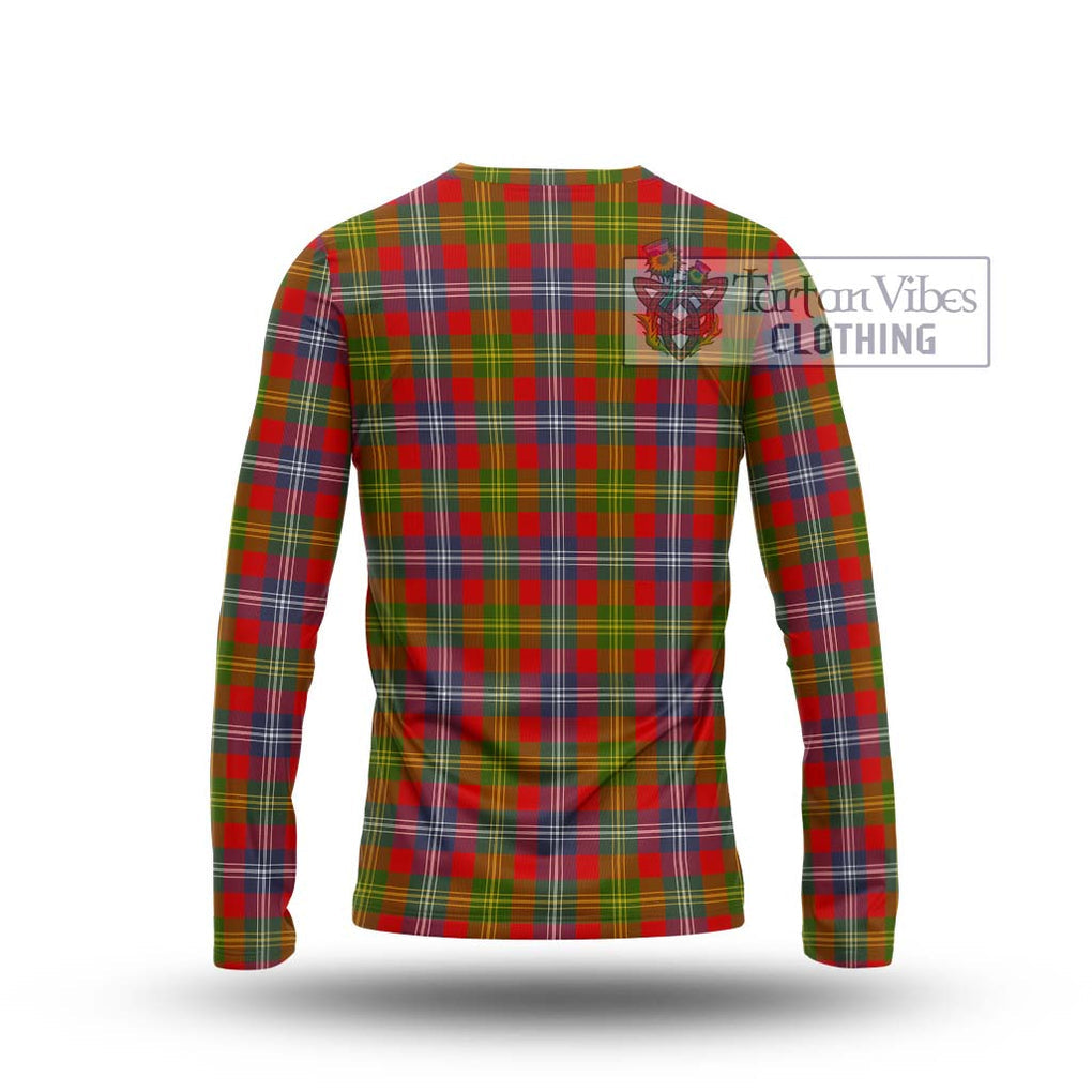 Forrester (Foster) Tartan Long Sleeve T-Shirt with Family Crest DNA In Me Style - Tartanvibesclothing Shop