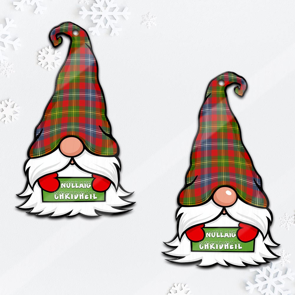 Forrester Modern Gnome Christmas Ornament with His Tartan Christmas Hat - Tartan Vibes Clothing