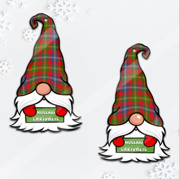 Forrester Modern Gnome Christmas Ornament with His Tartan Christmas Hat