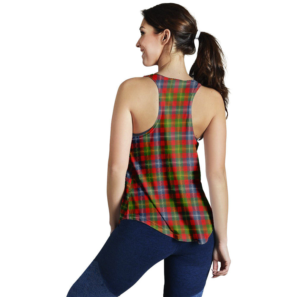 forrester-tartan-women-racerback-tanks-with-family-crest