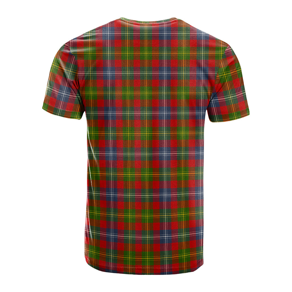 Forrester Modern Tartan T-Shirt with Family Crest - Tartan Vibes Clothing