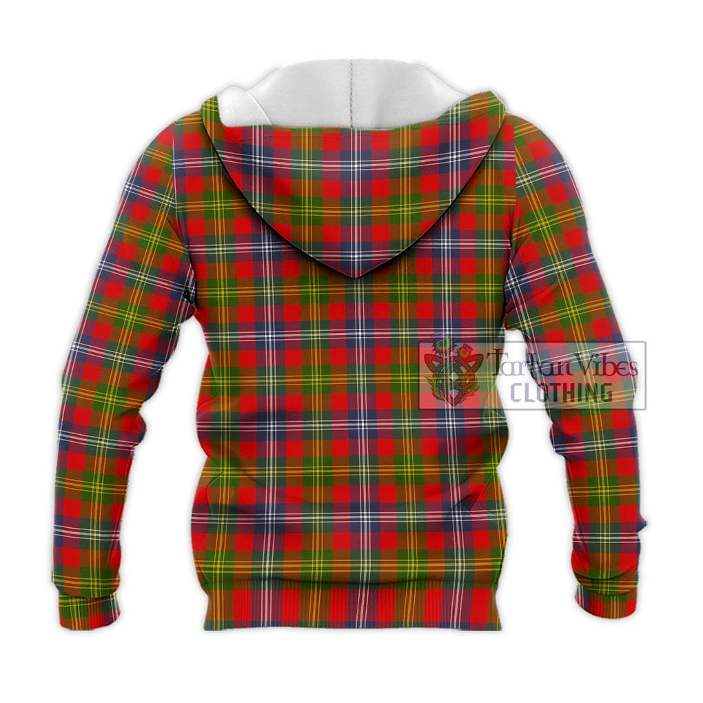 Forrester (Foster) Tartan Knitted Hoodie with Family Crest DNA In Me Style - Tartanvibesclothing Shop