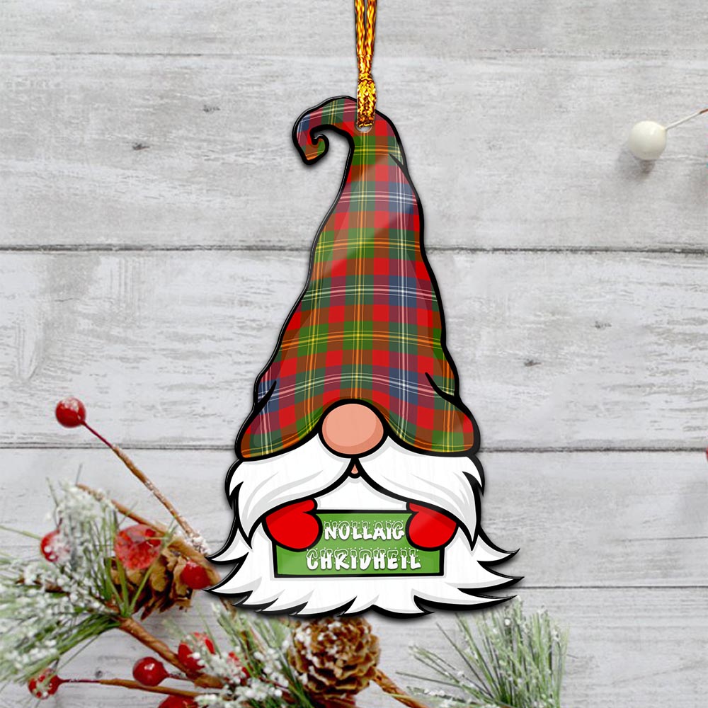 Forrester Modern Gnome Christmas Ornament with His Tartan Christmas Hat - Tartan Vibes Clothing