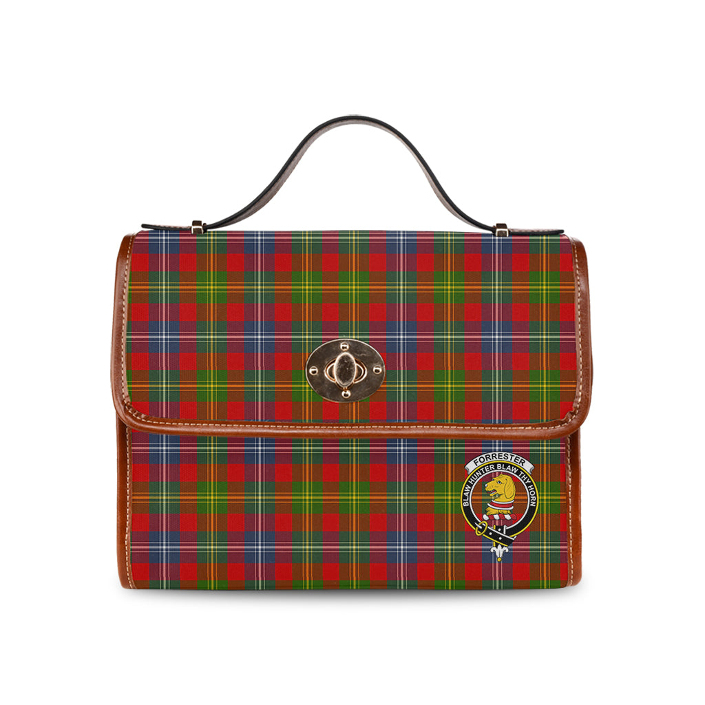 forrester-tartan-leather-strap-waterproof-canvas-bag-with-family-crest