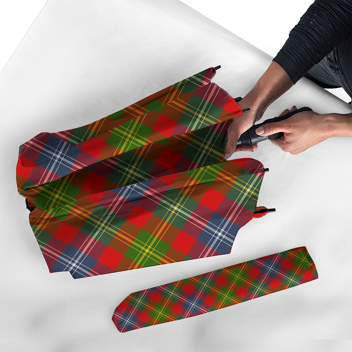 Forrester Tartan Umbrella - Tartanvibesclothing