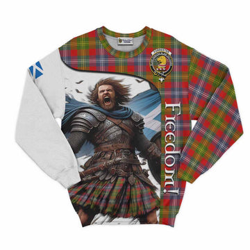 Forrester (Foster) Crest Tartan Sweatshirt Inspired by the Freedom of Scottish Warrior